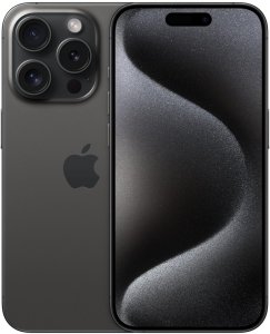 Apple iPhone 15 Pro 256GB titan schwarz