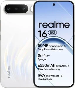 Realme 16 5G 6/ 256GB [Dual-Sim] weiß