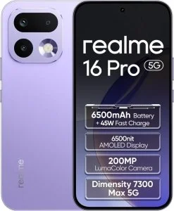 Realme 16 Pro 5G 8/ 256GB [Dual-Sim] lila