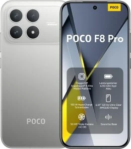 Xiaomi Poco F8 Pro 256GB [Dual-Sim] silber