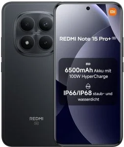 Xiaomi Redmi Note 15 Pro+ 5G 256GB [Dual-Sim] schwarz